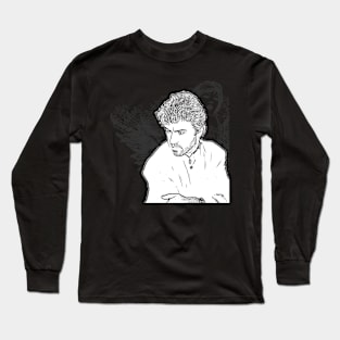 George Michael | Stay cool | Black Long Sleeve T-Shirt